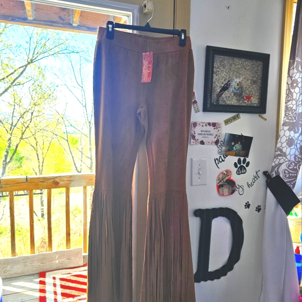 Suade pants